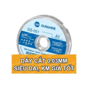 Dây cắt 0.03mm SS-501 SUNSHINE siêu dai