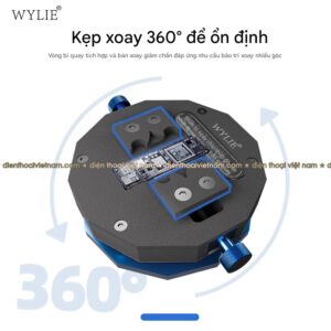 Đế Kẹp Main WYLIE K18 Xoay 360°