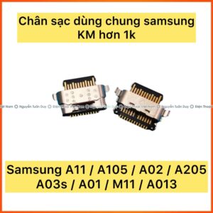 Chân sạc Samsung A11 / A105 / A02 / A205 / A03s / A01 / M11 / A013