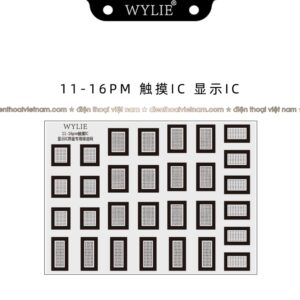 Lưới chống lem mass WYLIE 11 - 16 ProMax