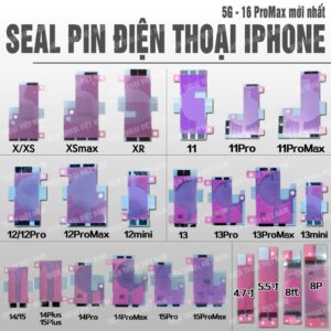 Seal Pin điện thoại 5G - 16 ProMax mới nhất