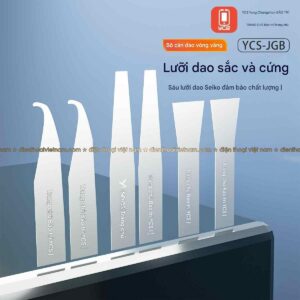 Bộ dao YCS JGB 10in1 làm CPU