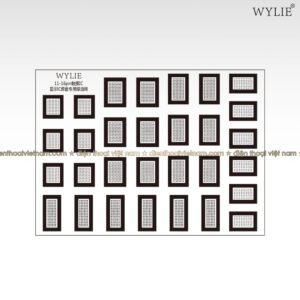 Lưới chống lem mass WYLIE 11 - 16 ProMax