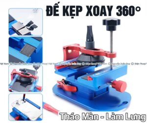 Đế Kẹp Xoay 360 Tháo màn Làm lưng đa năng
