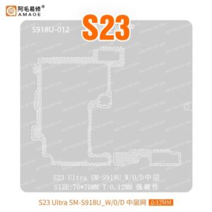 Vỉ làm chân viền AMAOE S23 Ultra SM-S918U/W/0/D S918U-012