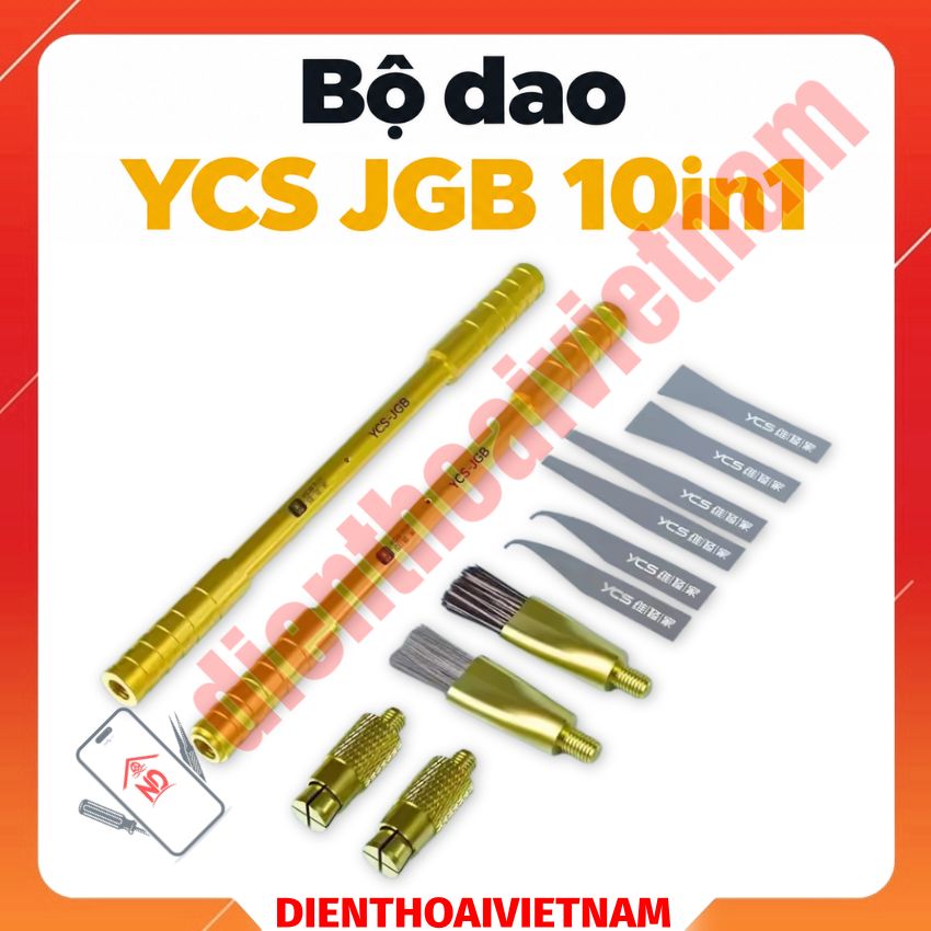 Bộ dao YCS JGB 10in1 làm CPU