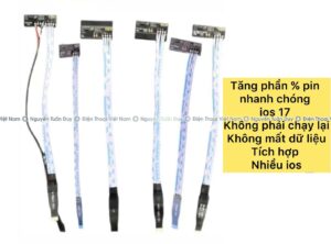 Cáp tăng 100% Pin Lanrui iPhone 11 - 15 ProMax