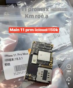 Main iPhone 11ProMax các loại