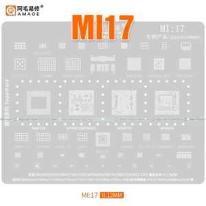 Vỉ AMAOE MI17 hỗ trợ MT6833V/6877V/6891Z và các ic máy MI đời cao