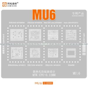 Vỉ làm chân CPU AMAOE MU6