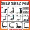 Cụm Cáp Chân Sạc iPhone Linh Kiện 6 - 16ProMax mới nhất