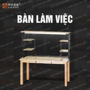 Bàn làm việc Amaoe cho thợ điện tử thiết kế nhiều tầng chắc chắn