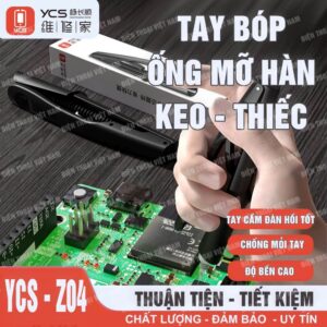 Tay bóp YCS Z04 Bơm ống mỡ hàn - keo - thiếc