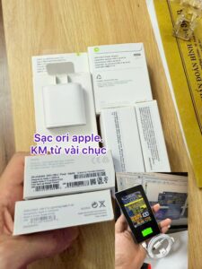 Củ sạc - Dây Cáp sạc iPhone 20W Zin hộp 