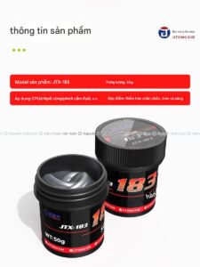Thiếc hàn JTX Jitongxue 138 - 158 - 183
