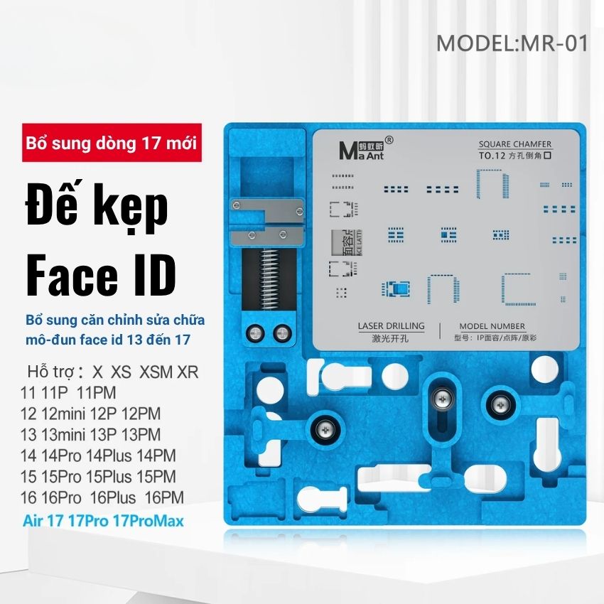Đế kẹp Faceid MaAnt MR-01 iPhone X-17 Pro Max