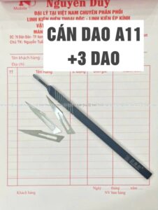 Bộ cán dao a11 REPAIRMAN + 3 lưỡi kèm đa năng tiện dụng