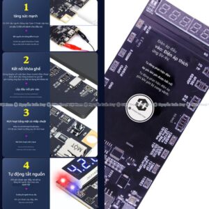 Kích Pin HW-29 Phonefix Android – iPhone đa dạng các loại mã