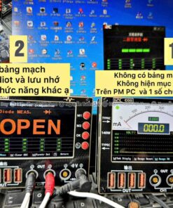 Đồng hồ i2c C09 Hiển thị sóng , hiển thị kênh