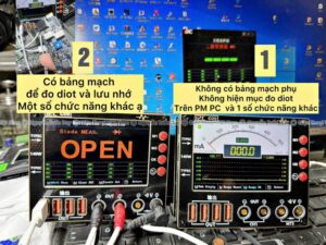 Đồng hồ i2c C09 Hiển thị sóng , hiển thị kênh