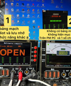 Đồng hồ i2c C09 Hiển thị sóng , hiển thị kênh
