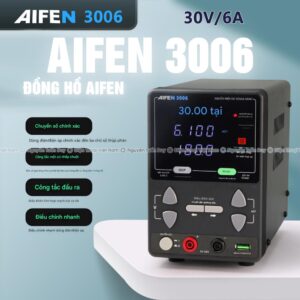 Đồng hồ Aifen 3006 máy cấp nguồn 4 số 30V-6A