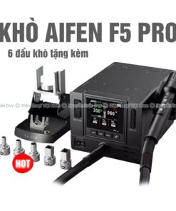 Máy Khò Aifen F5 Pro 1000W tặng kèm 6 đầu khò