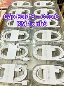 Dây cáp sạc Samsung Fold 3 C to C
