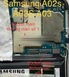 Socket Samsung A02S/A03S/A03/A11 đường màn đường sạc