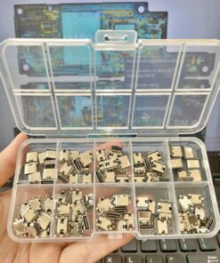 Hộp 10 loại chân sạc Type-C 10x10