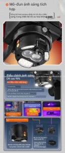 Kính hiển vi Qianli 6558 Gorilla 3 mắt