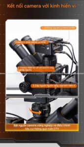 Kính hiển vi Qianli 6558 Gorilla 3 mắt