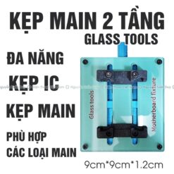 Kẹp Main 2 tầng Glass Tools