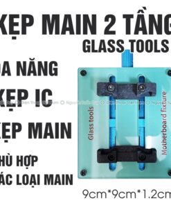 Kẹp Main 2 tầng Glass Tools