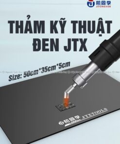 Thảm kỹ thuật đen JTX chịu nhiệt cao, chống tĩnh điện