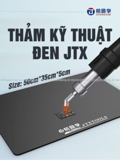 Thảm kỹ thuật đen JTX chịu nhiệt cao, chống tĩnh điện