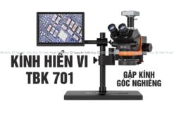 Kính hiển vi TBK 701 3 mắt gập kính góc nghiêng
