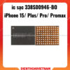 ic sạc 338S00946-BO iPhone 15 - Plus - Pro - Promax