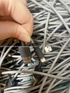 Dây cáp sạc USB - Lightning dài 1M 