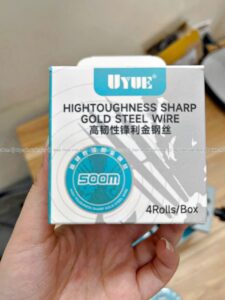 Dây cắt UYUE 0.02 - 0.028 - 0.03 - 0.04mm - 500M