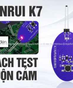 Mạch test cuộn cảm Lanrui K7 có đèn báo
