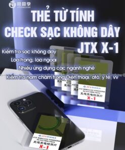 Thẻ từ tính check sạc không dây JTX X-1 Phát hiện vị trí nam châm chuẩn xác