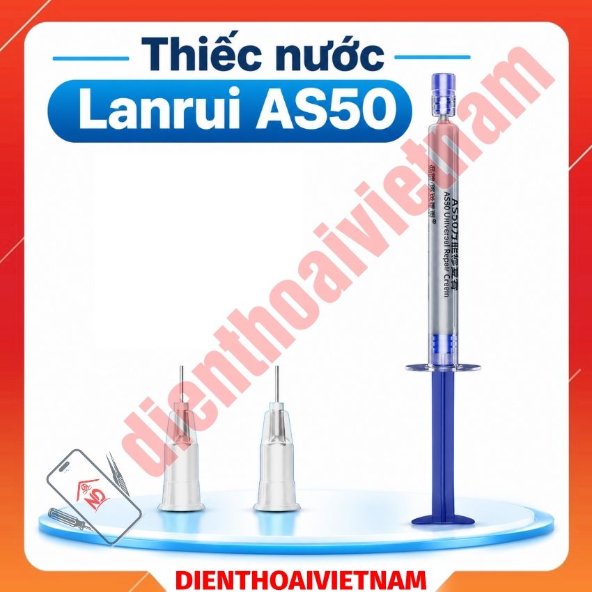 Thiếc nước Lanrui AS50 hàn dễ dàng và loại bỏ nhanh chóng các vết oxi hóa