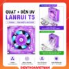 Quạt + Đèn uv Lanrui T5, quạt siêu tốc và đèn uv 3s khô siêu nhanh