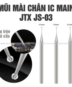 Mũi mài chân ic main JTX JS-03 mũi tròn quả cầu