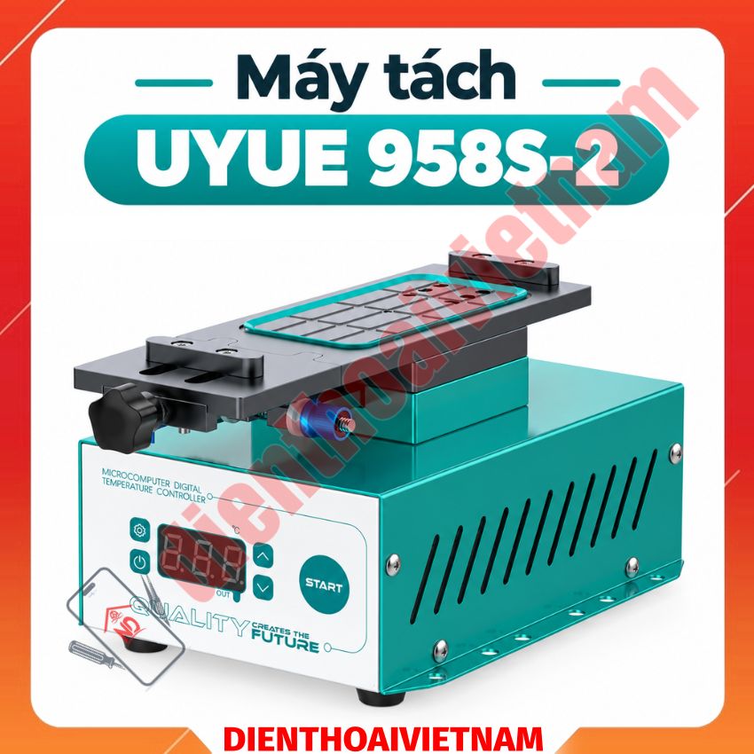 Máy tách UYUE 958S-2 xoay 360°, hút khỏe - gia nhiệt nhanh
