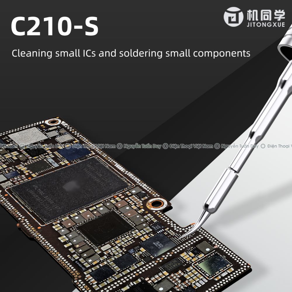 Mũi Hàn C210 JTX Cong Thẳng Dao