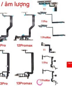 Cáp Volume iPhone cáp nguồn, mic , gạt rung từ 7G - 17ProMax