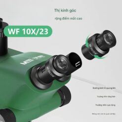 Kính hiển vi MaAnt R65 3 mắt, phóng đại 65X