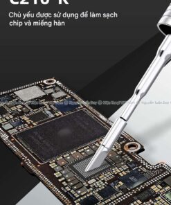 Mũi Hàn C210 JTX Cong Thẳng Dao